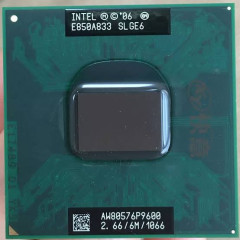 Intel Core 2 Duo P9600 Cpu Laptop Processor Pga 478 Cpu 100 ...
