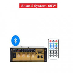 60W Amplifier Sound System - Black