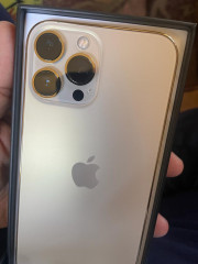 Iphone 13 pro max 1 tera gold condition new