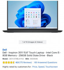 Dell Laptop Open Box from USA