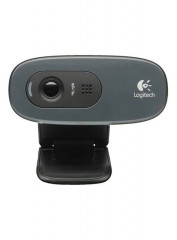 Logitech HD Webcam C270, 720p Widescreen Video Calling and Recording كاميرا