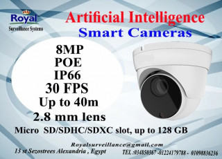 أحدث كاميرات مراقبة الداخلية الذكية 8MP