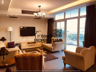 On 90st New Cairo Fully equipped duplex for rent near trimuph hotel